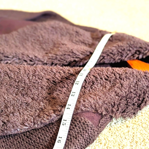 Cardigan Faux Suede, Purple - Picture 7 of 9